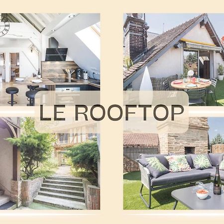 Le Rooftop - Vue Cathedrale - Climatisation 特鲁瓦 外观 照片